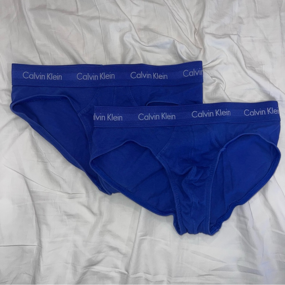 2 Pack - Calvin Klein Blue Briefs